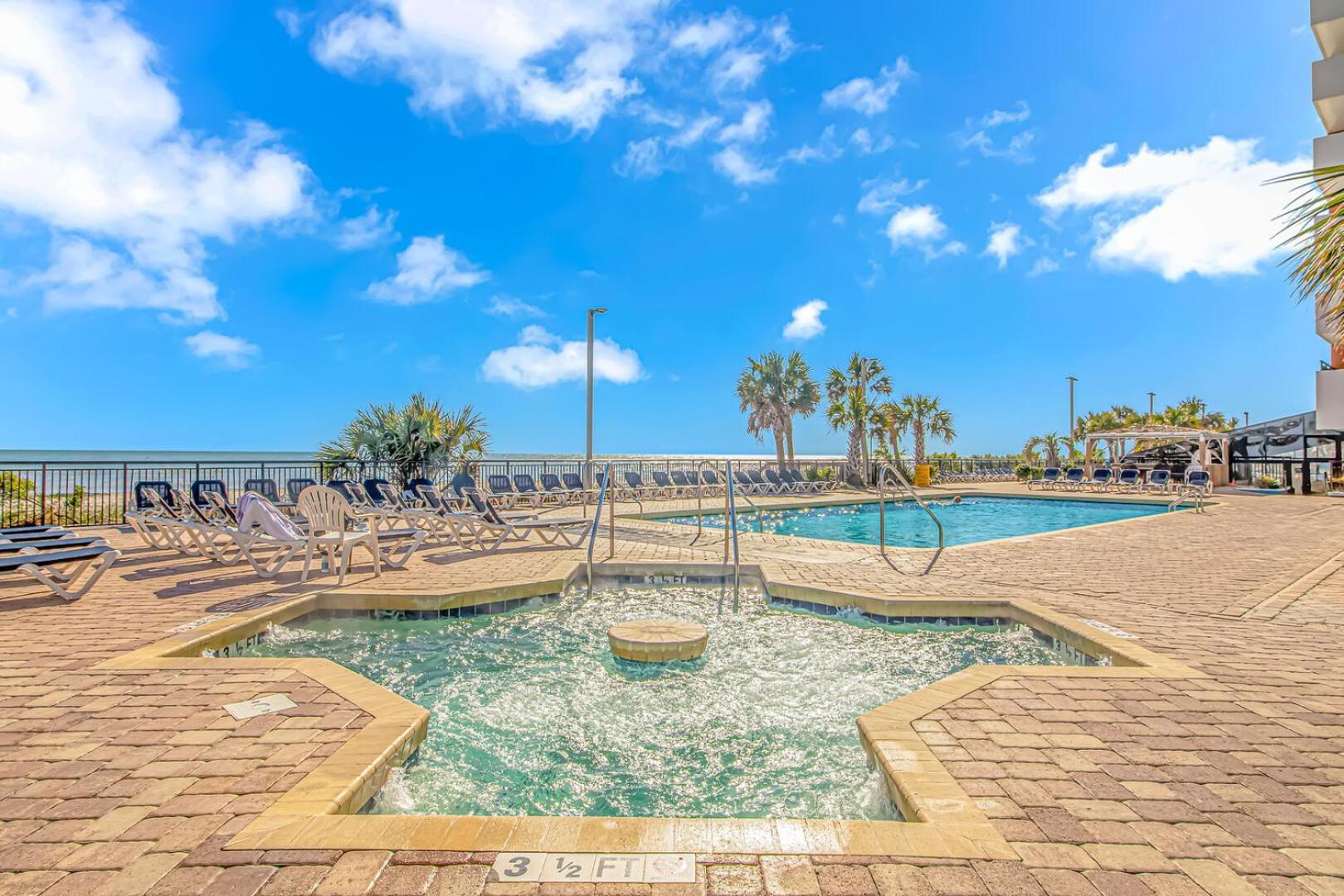 Oceanview 1 Bedroom Suite Landmark Resort 548 Perfect For A Couple Or Party Of 4 Myrtle Beach Eksteriør billede