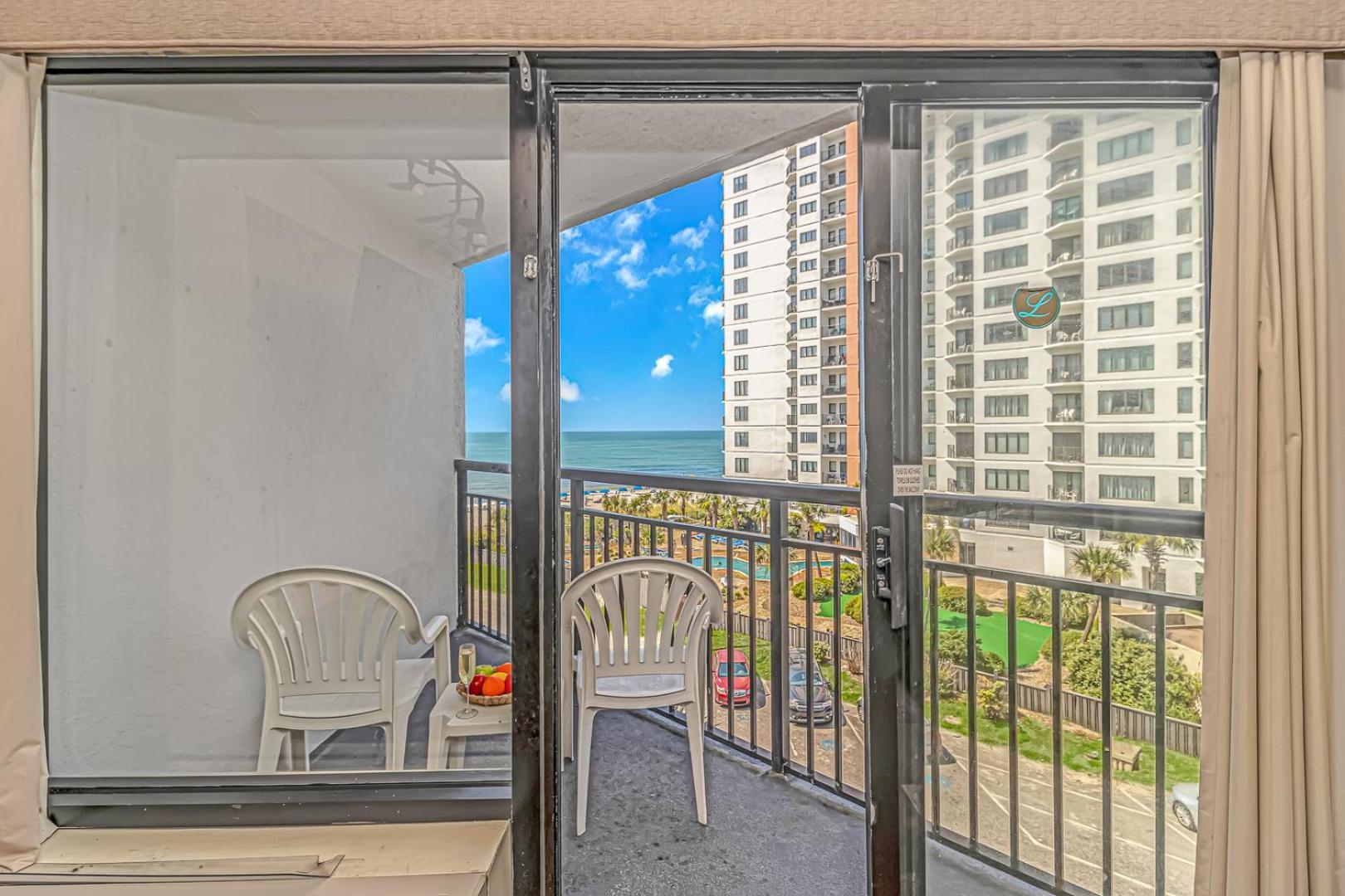Oceanview 1 Bedroom Suite Landmark Resort 548 Perfect For A Couple Or Party Of 4 Myrtle Beach Eksteriør billede